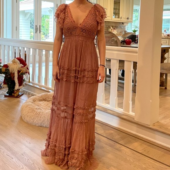 Free People Waterlily Maxi Dress 